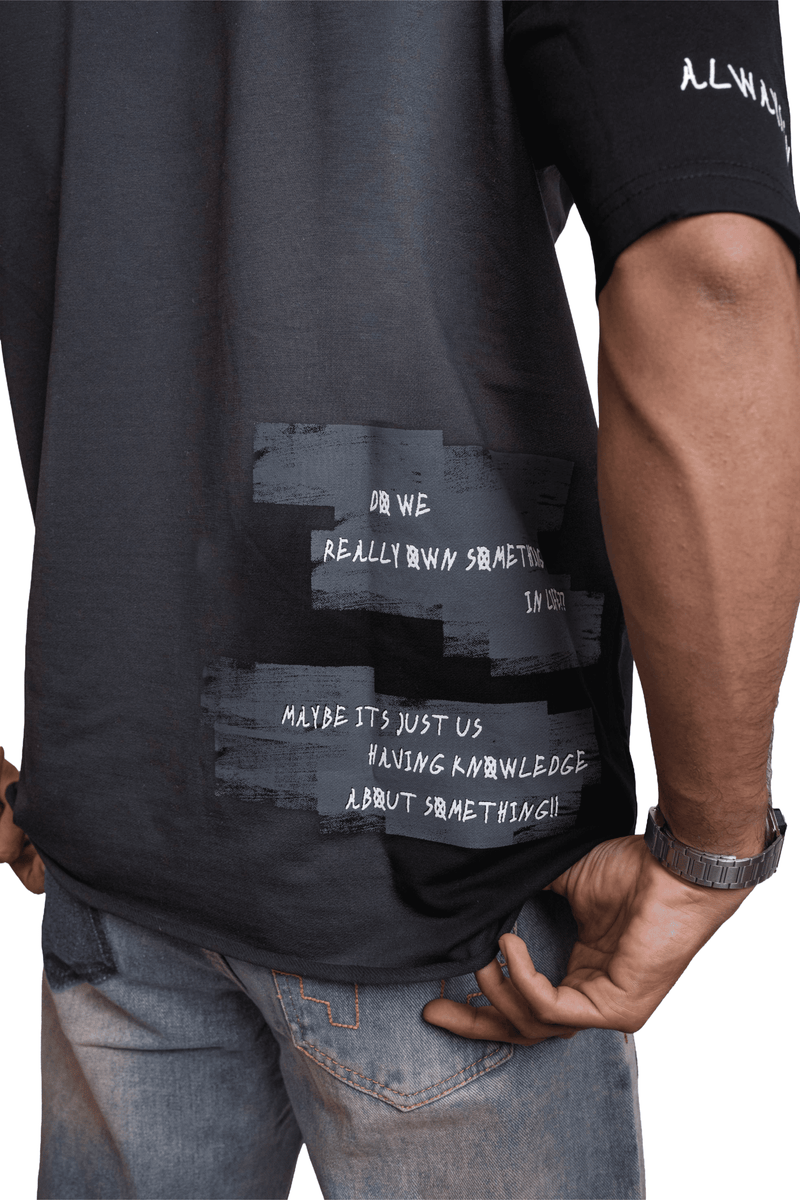 DRO Borrowed Existence Tee - Jet Black