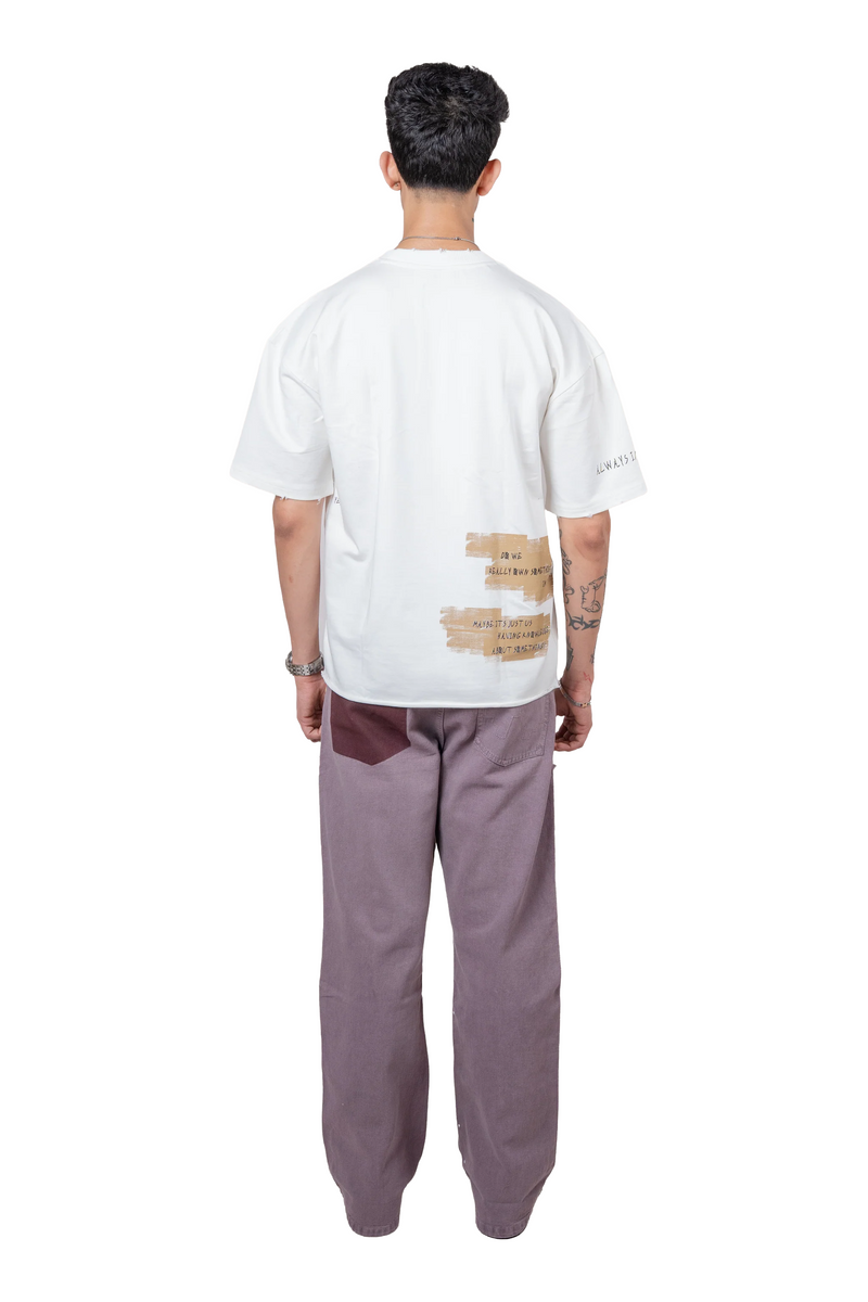 DRO Borrowed Existence Tee - White