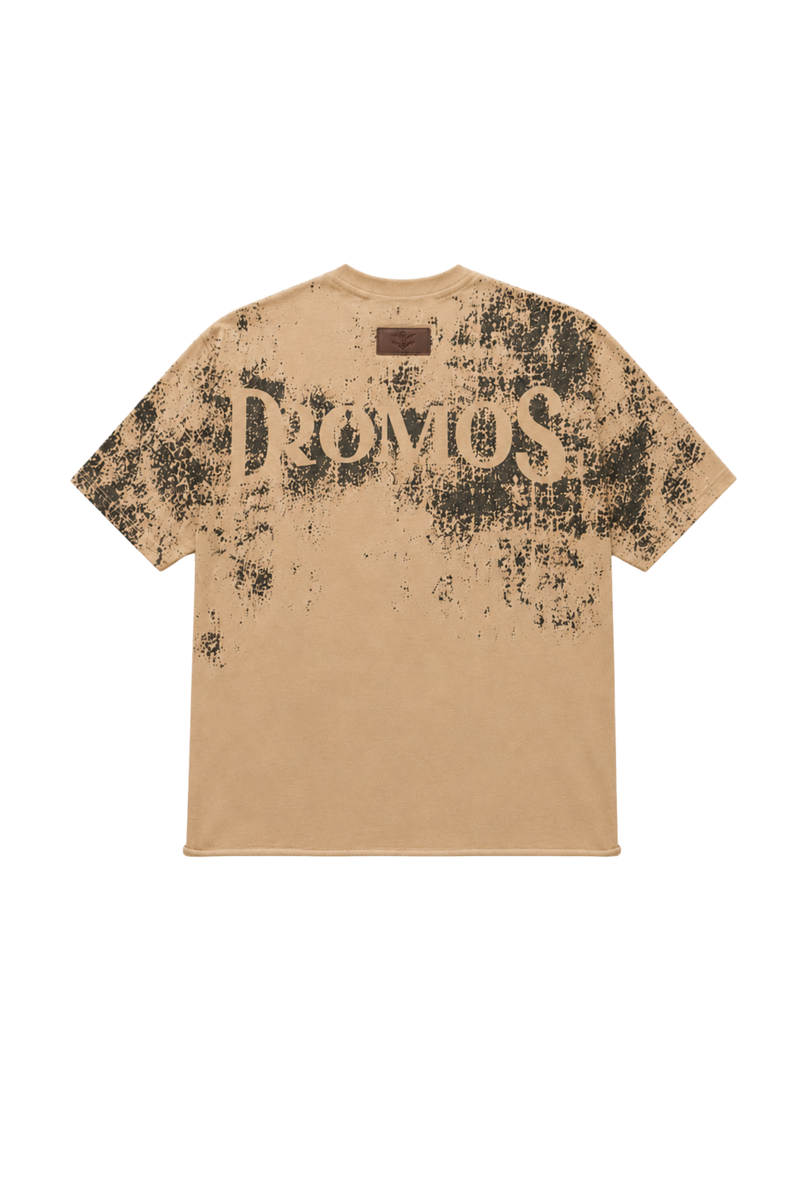 DRO Woven Progress Tee - Pebble
