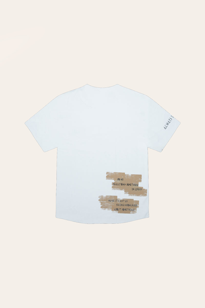 DRO Borrowed Existence Tee - White