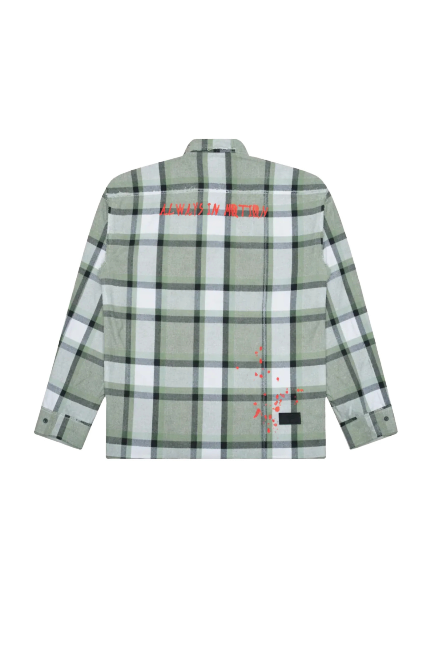 DRO In Motion Flannel - Olive Plaid