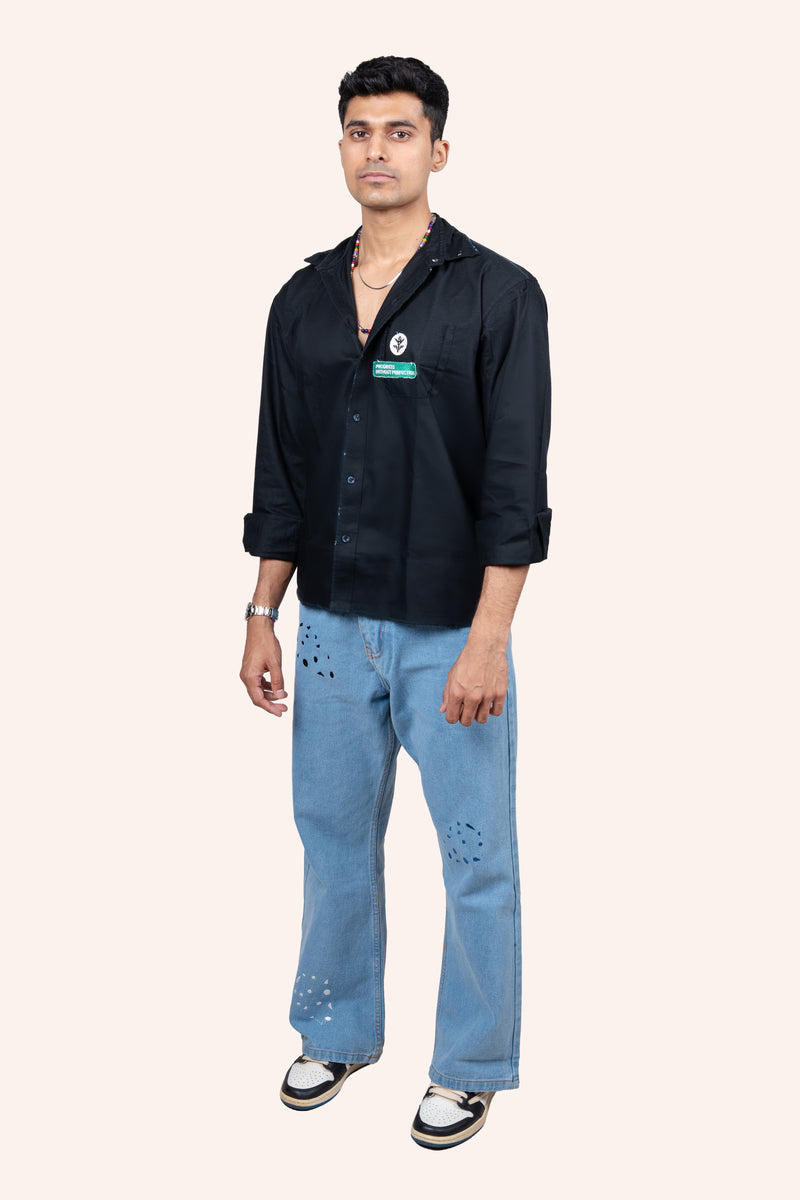 DRO  Rebel Woven Shirt - Black