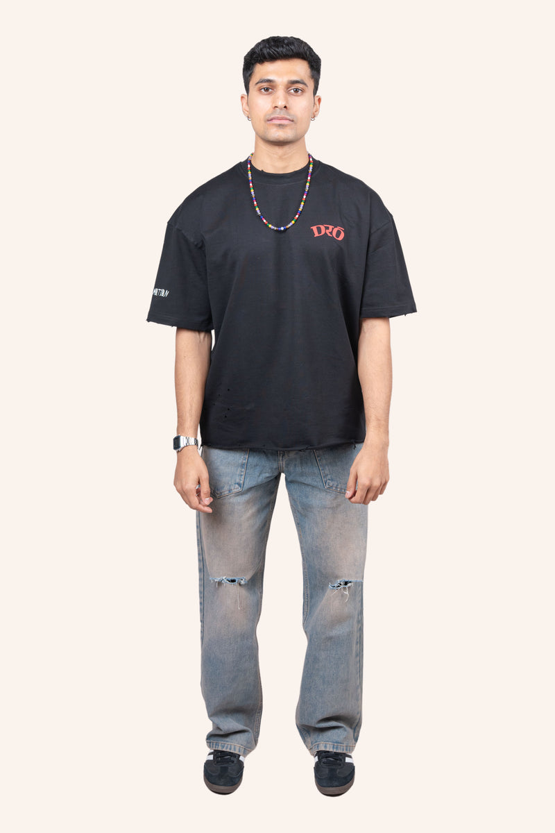DRO Borrowed Existence Tee - Jet Black