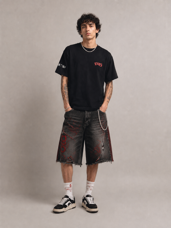 DRO Borrowed Existence Tee - Jet Black