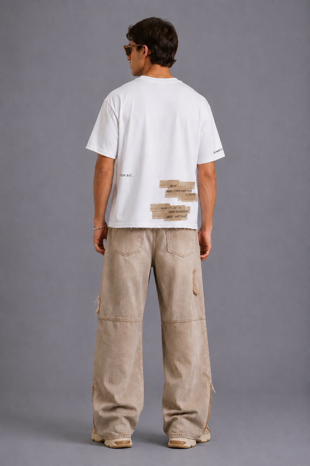 DRO Borrowed Existence Tee - White