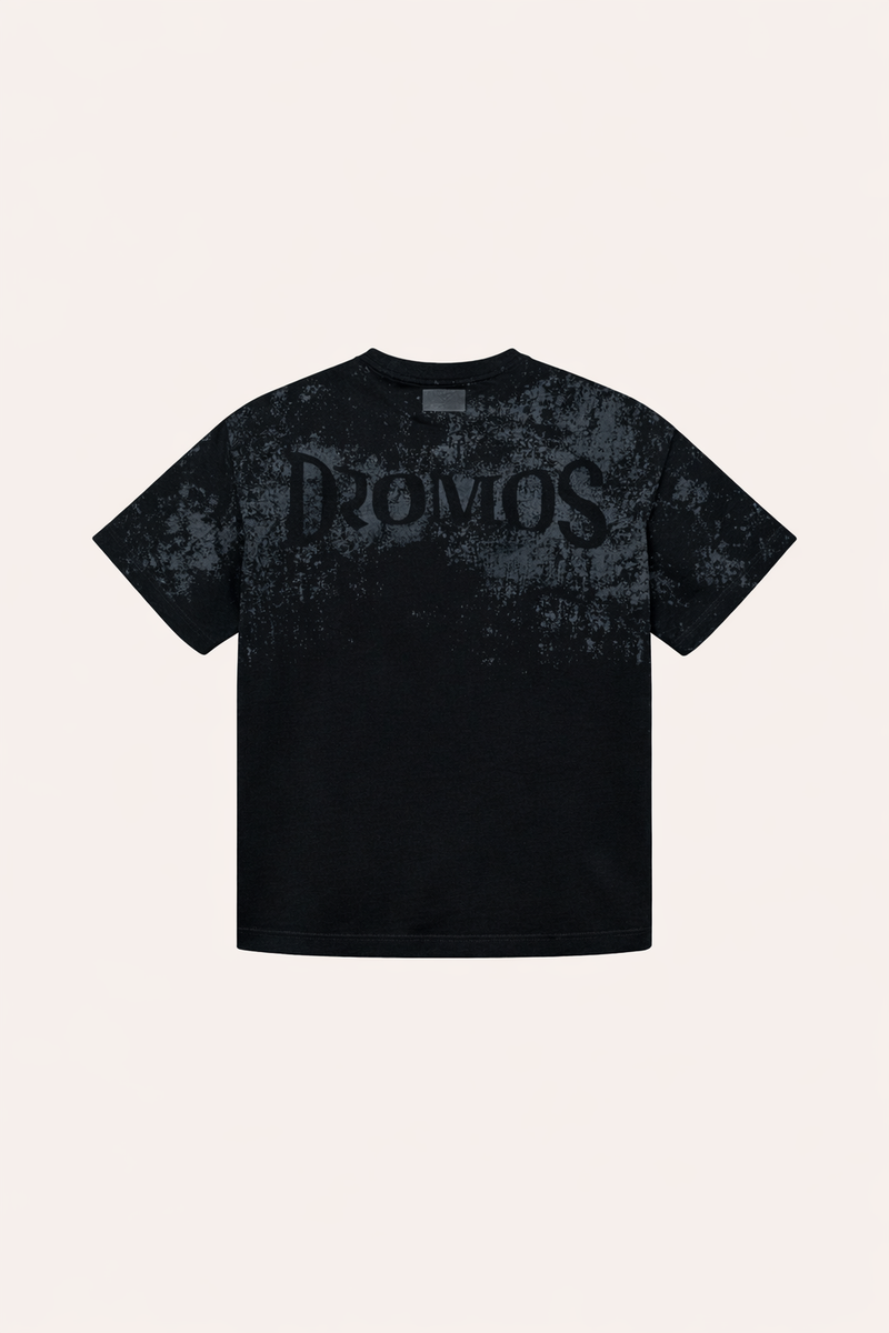 DRO Woven Progress Tee - Charcoal