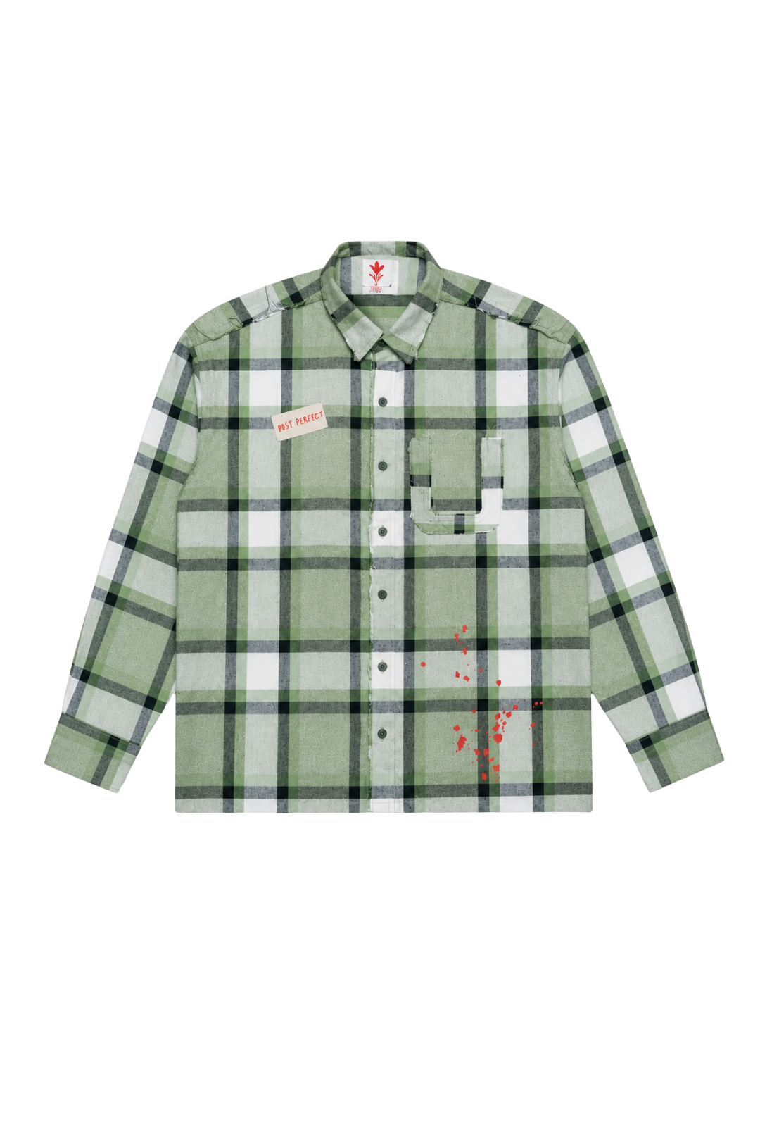 DRO In Motion Flannel - Olive Plaid