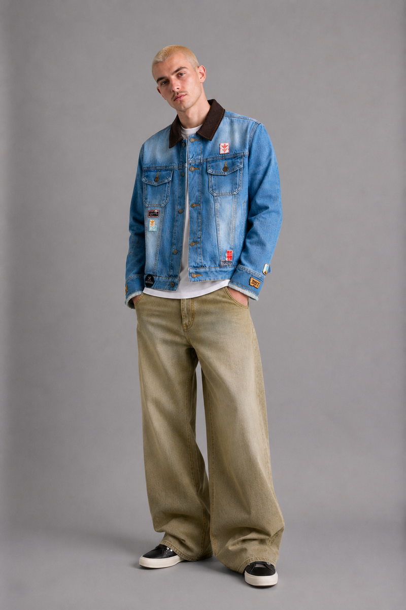 DRO Born in Mumbai Denim Jacket
