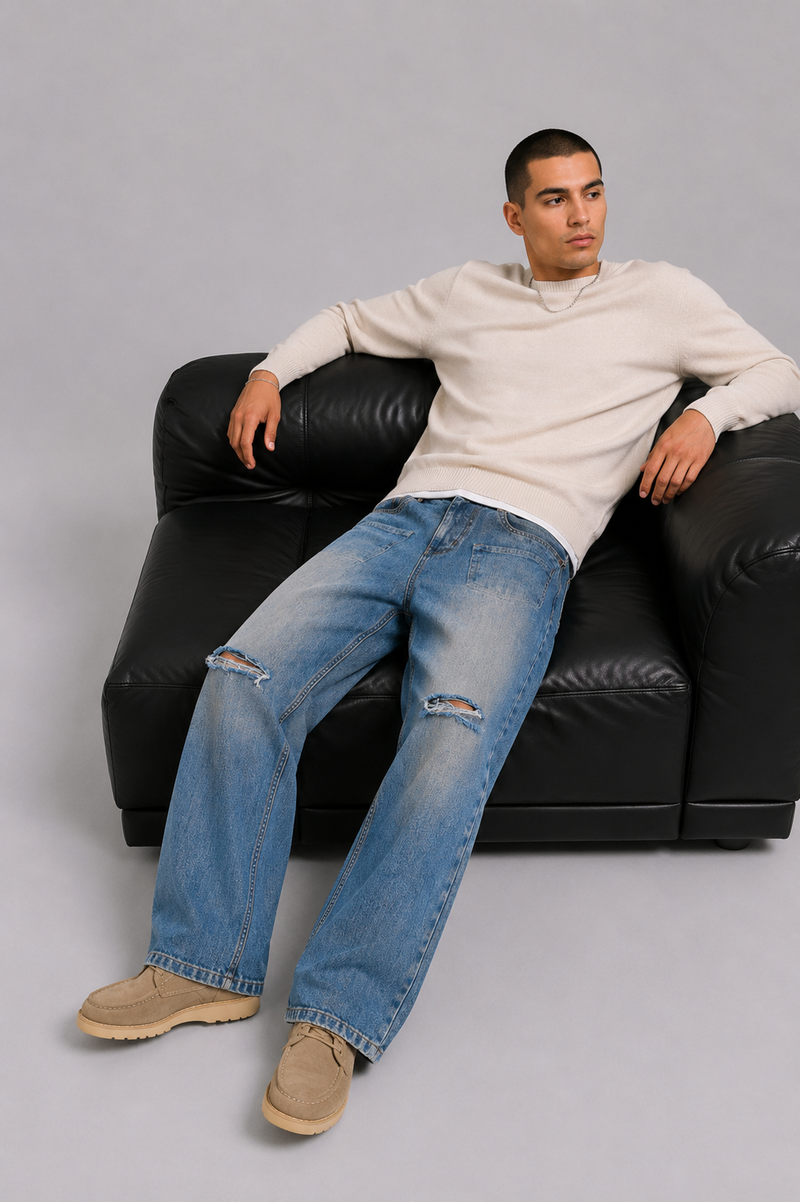 DRO Pocket Theory Denim - Mud Washed Blue