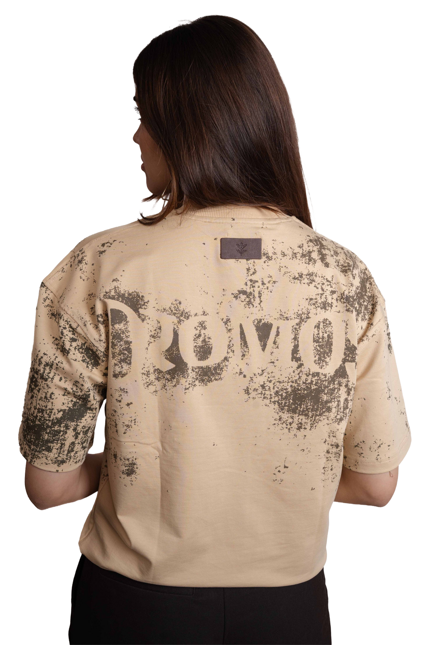 DRO Woven Progress Tee - Pebble