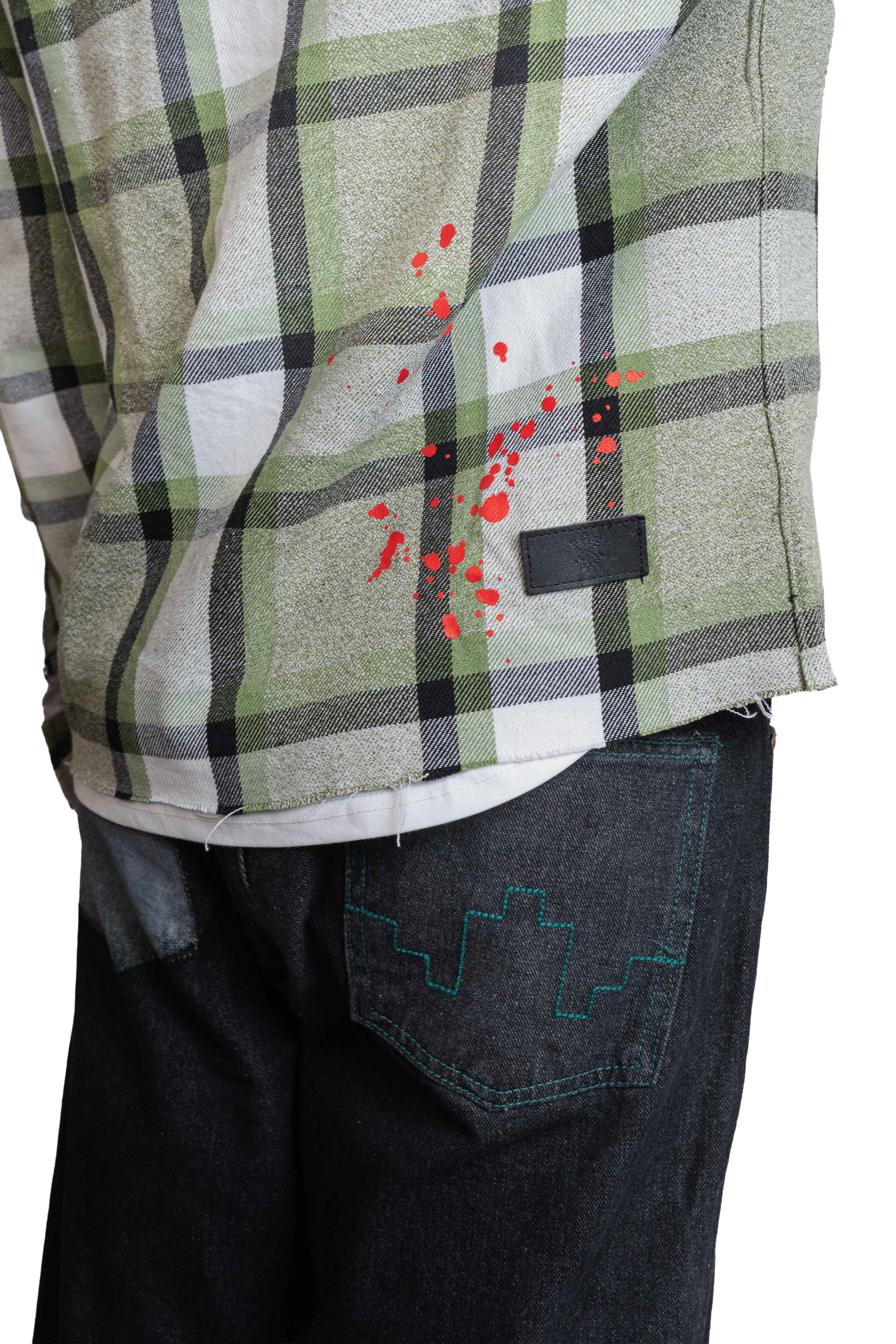 DRO In Motion Flannel - Olive Plaid