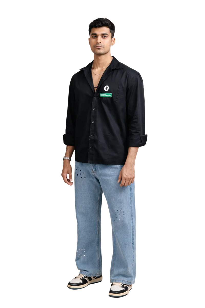 DRO  Rebel Woven Shirt - Black