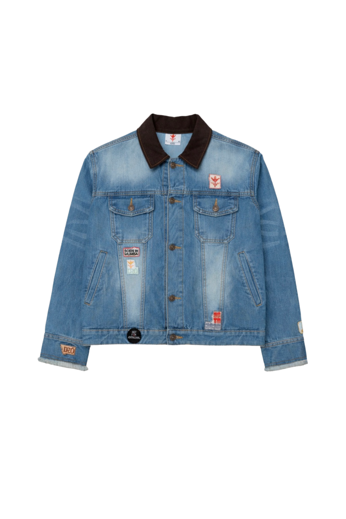 DRO Born in Mumbai Denim Jacket