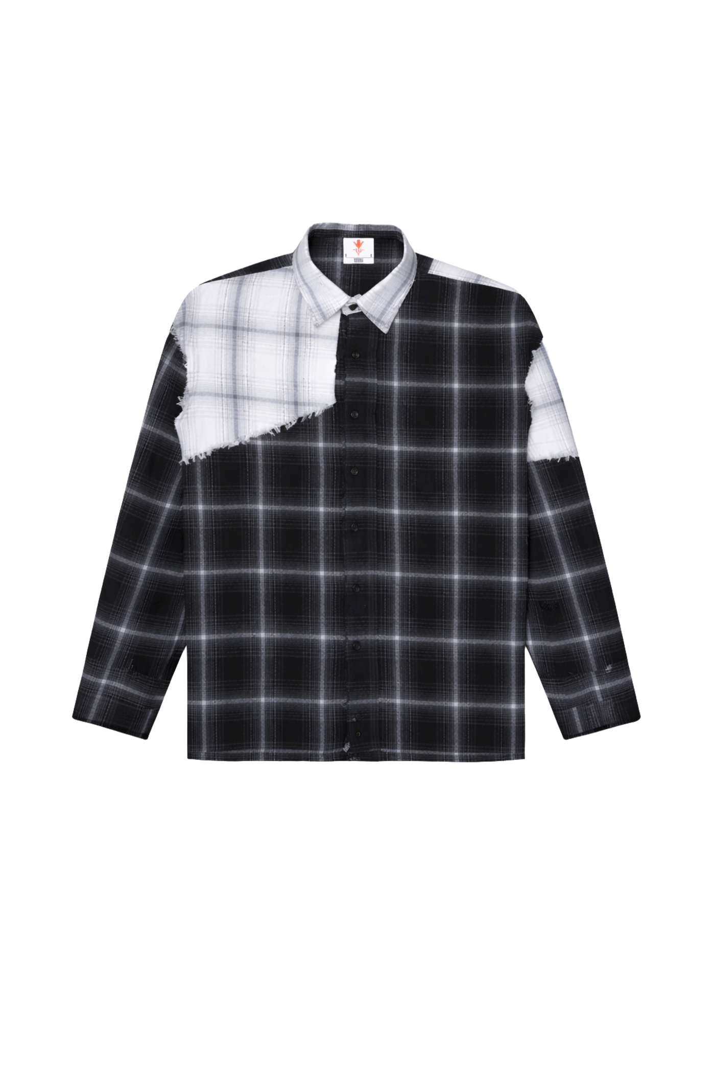 DRO In Between Flannel - Black & White