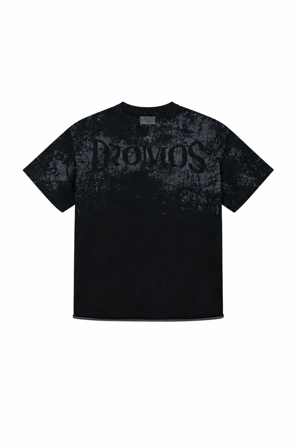 DRO Woven Progress Tee - Charcoal
