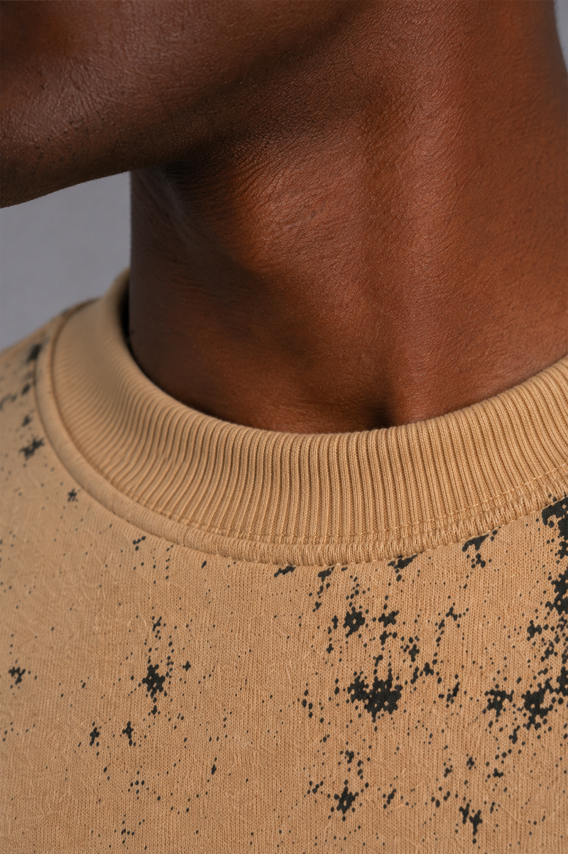 DRO Woven Progress Tee - Pebble